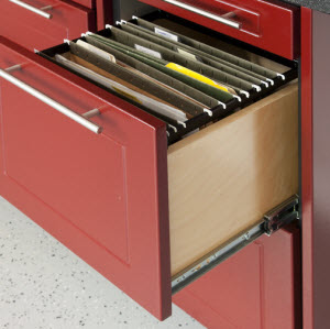 Bellevue WA - Drawer Unit Garage Organization